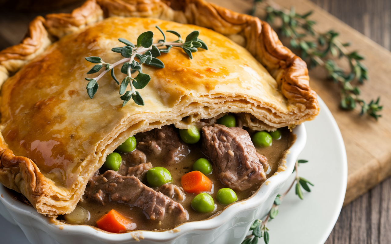 beef pot pie recipe