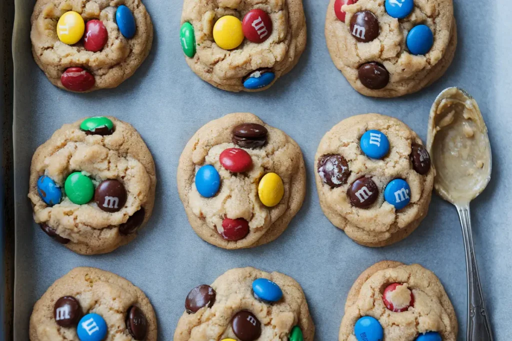 Chewy M&M Brown Sugar Cookies with Shortening INGREDIENTS RECIPE