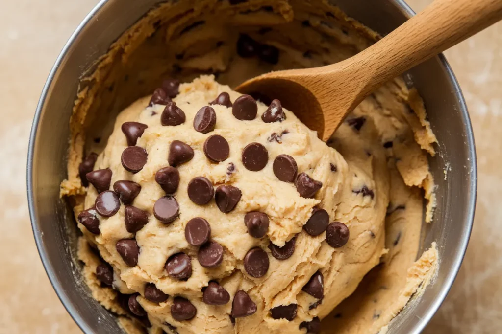 How do you bake Nestle chocolate chip cookie dough?
