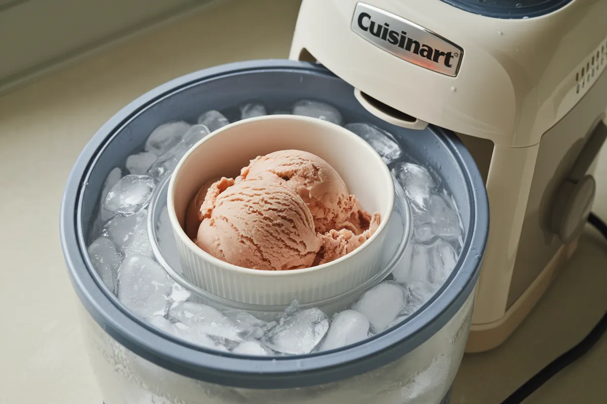 Do you have to freeze the bowl in the Cuisinart ice cream maker?