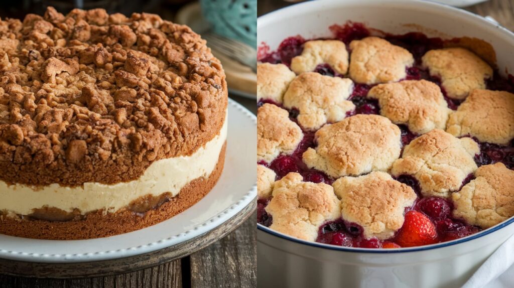 What's the Difference Between a Dump Cake and a Cobbler?