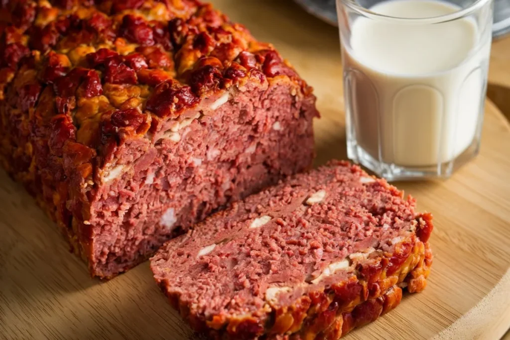 Why milk instead of water in meatloaf?