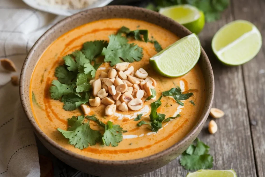 curry peanut soup recipe thai