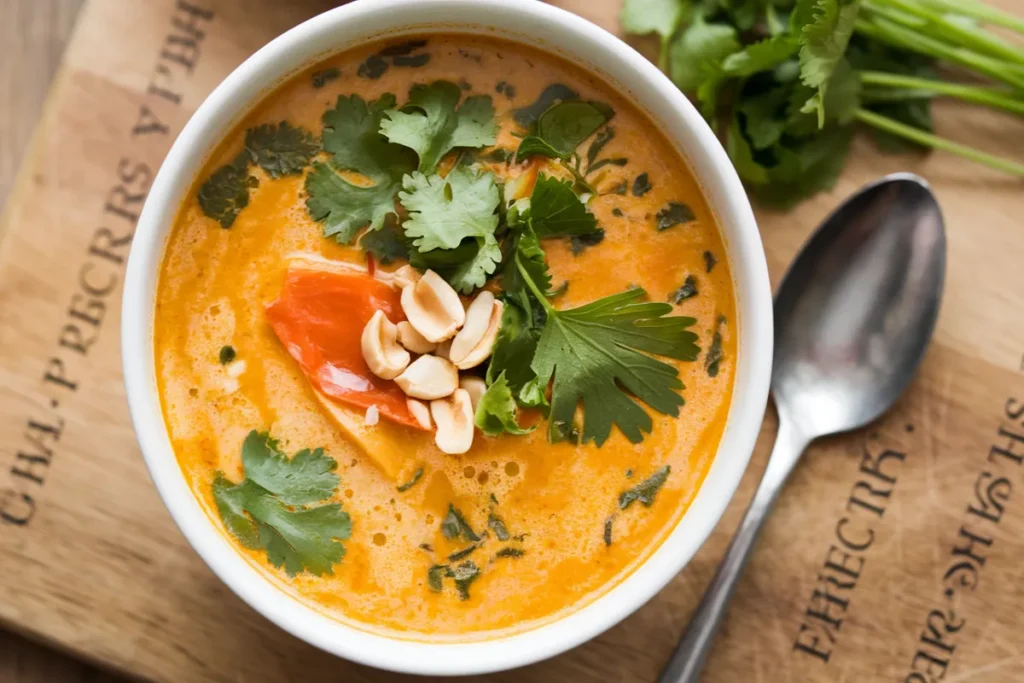 curry peanut soup recipe thai