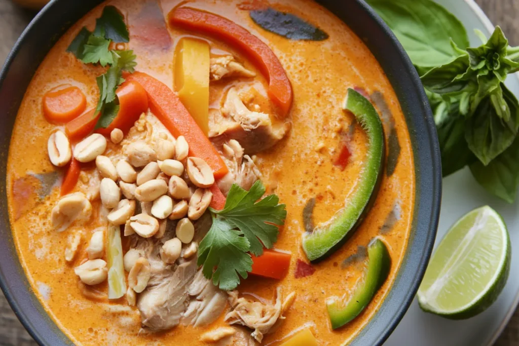 curry peanut soup recipe thai