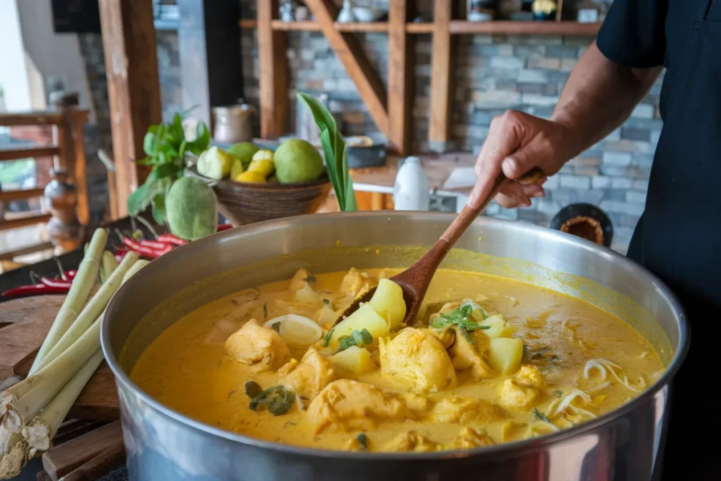 What is the secret to Thai curry?