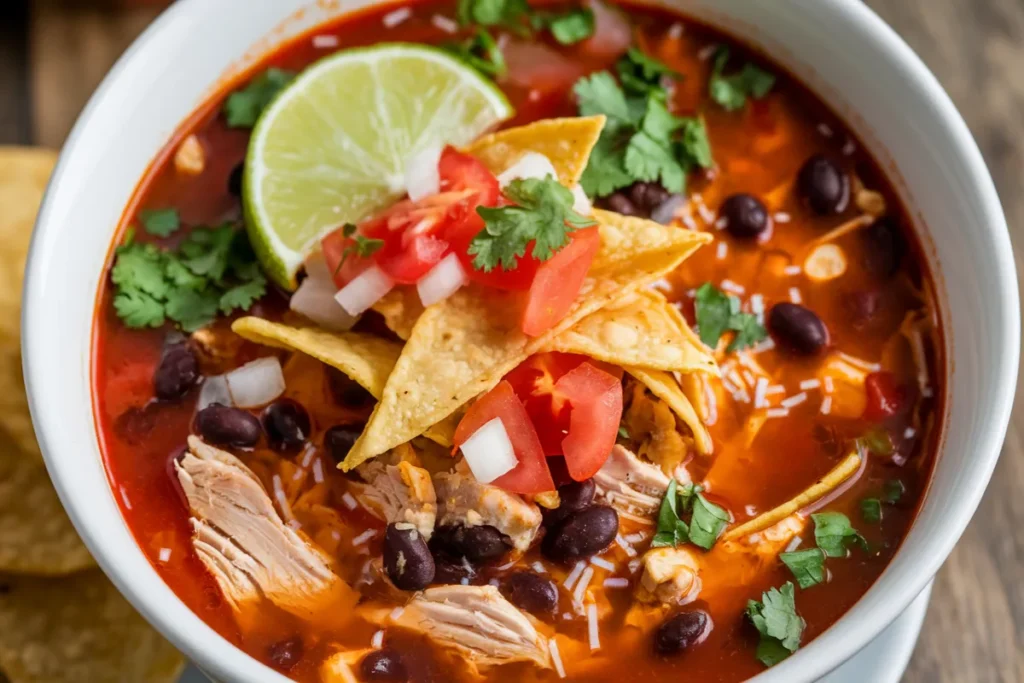 chicken taco soup recipe