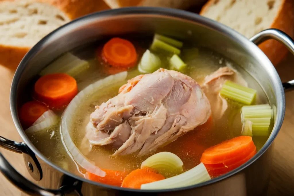 Why is homemade chicken soup so healthy?