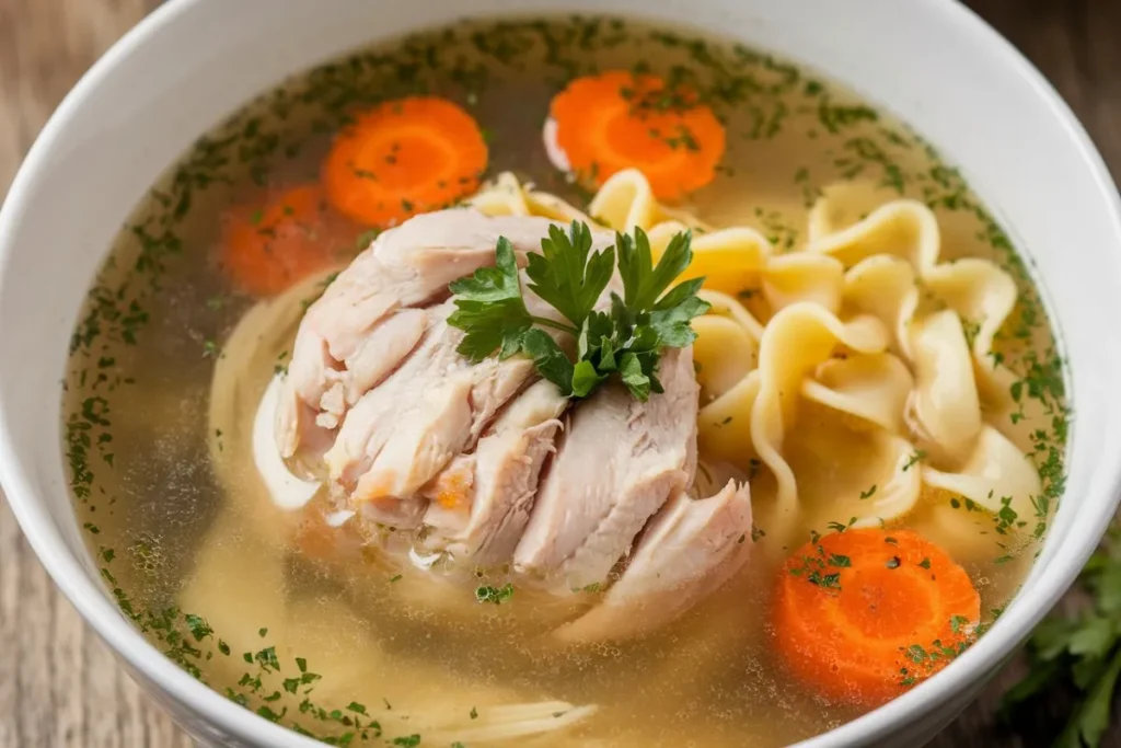 Why is homemade chicken soup so healthy?