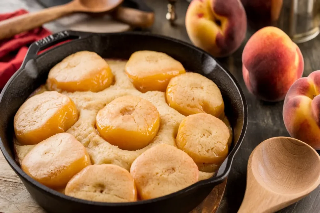 peach cobbler recipe with cake mix