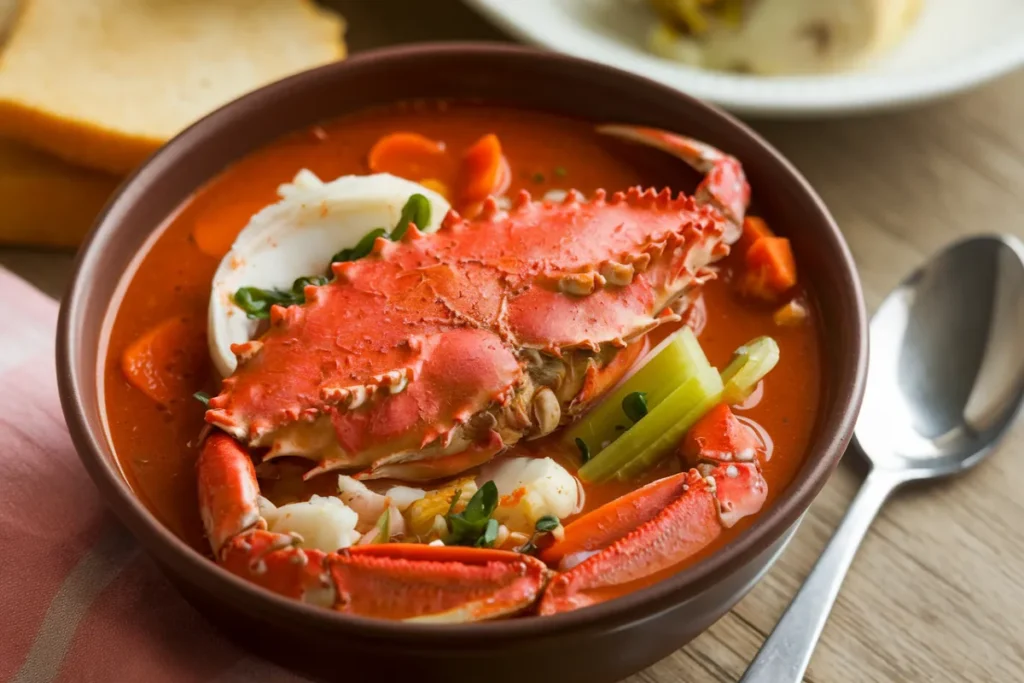 Why do you soak crab meat in milk?