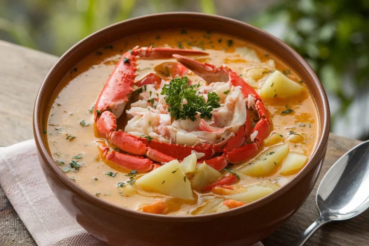 Why do you soak crab meat in milk?