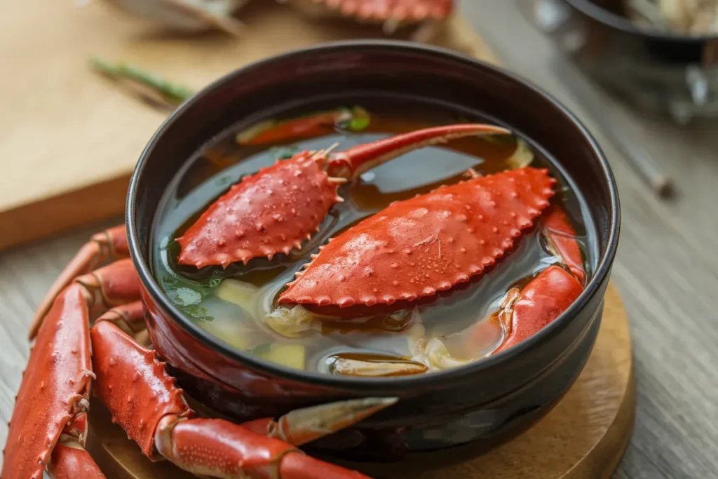 What is crab soup good for?