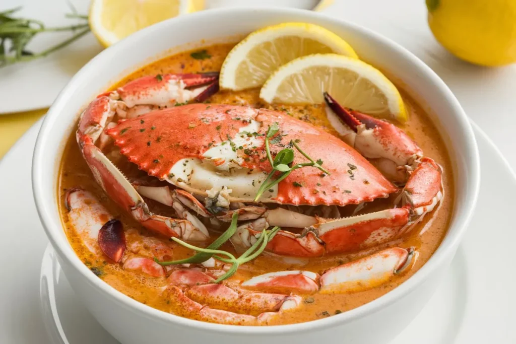 What is crab soup good for?