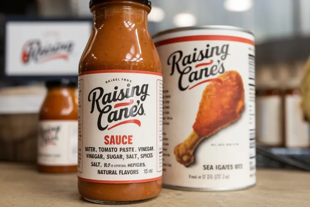 What is Raising Cane's sauce made of?