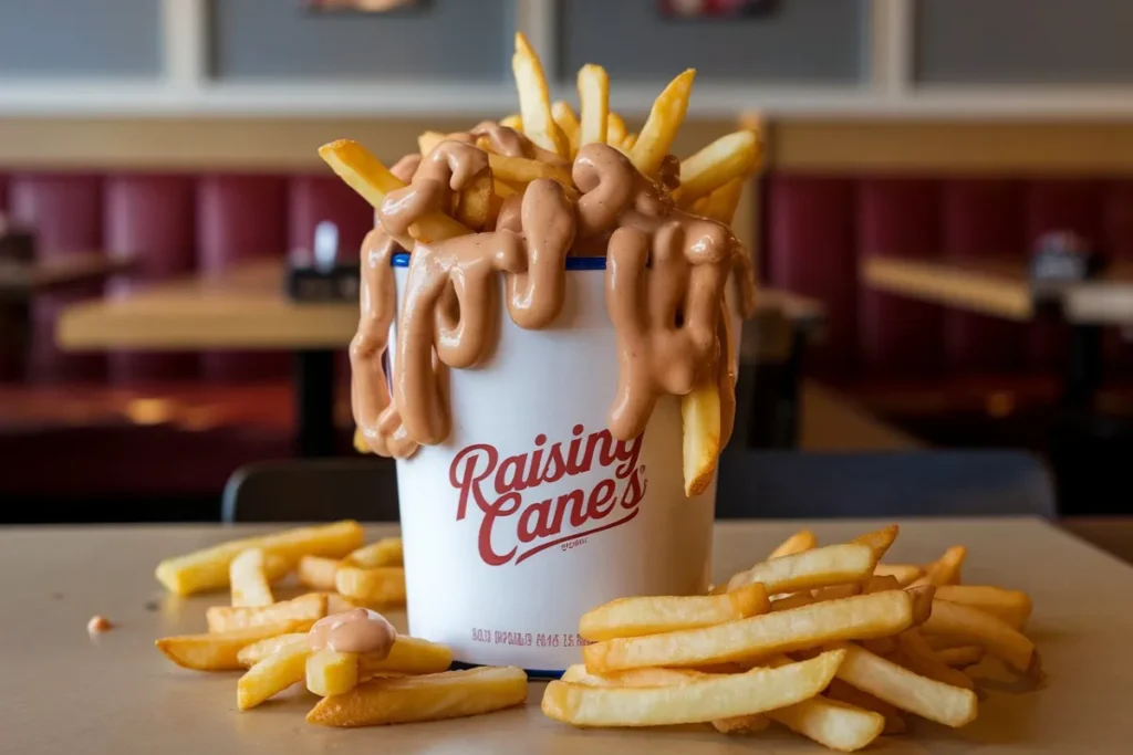 What are the ingredients in Raising Cane's fries?