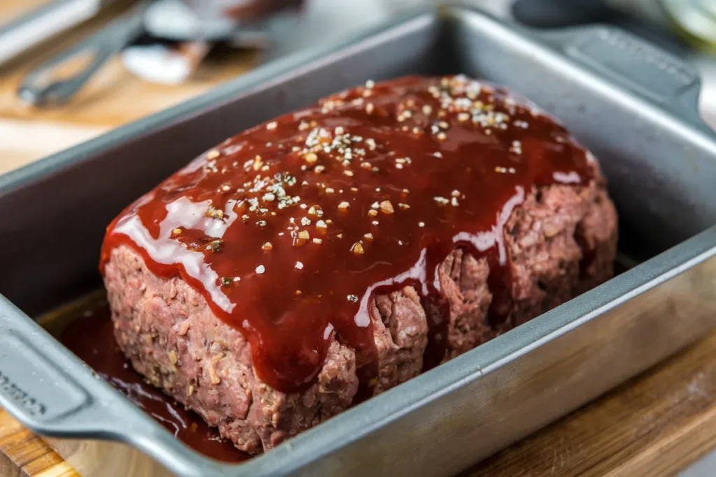 What can I use instead of brown sugar for meatloaf glaze?