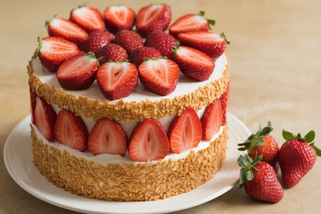 Can You Put Sliced Strawberries in Between Cake Layers? 