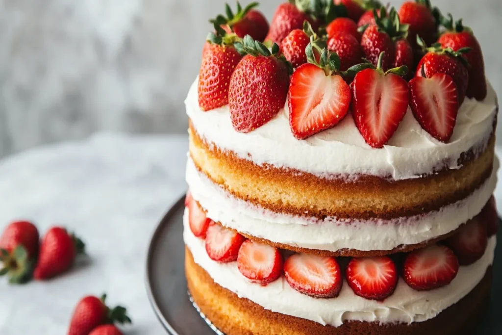 Can You Put Sliced Strawberries in Between Cake Layers? 