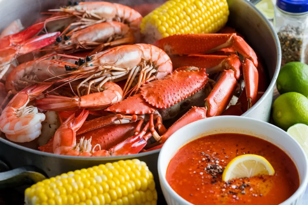 What is seafood boil sauce made of?