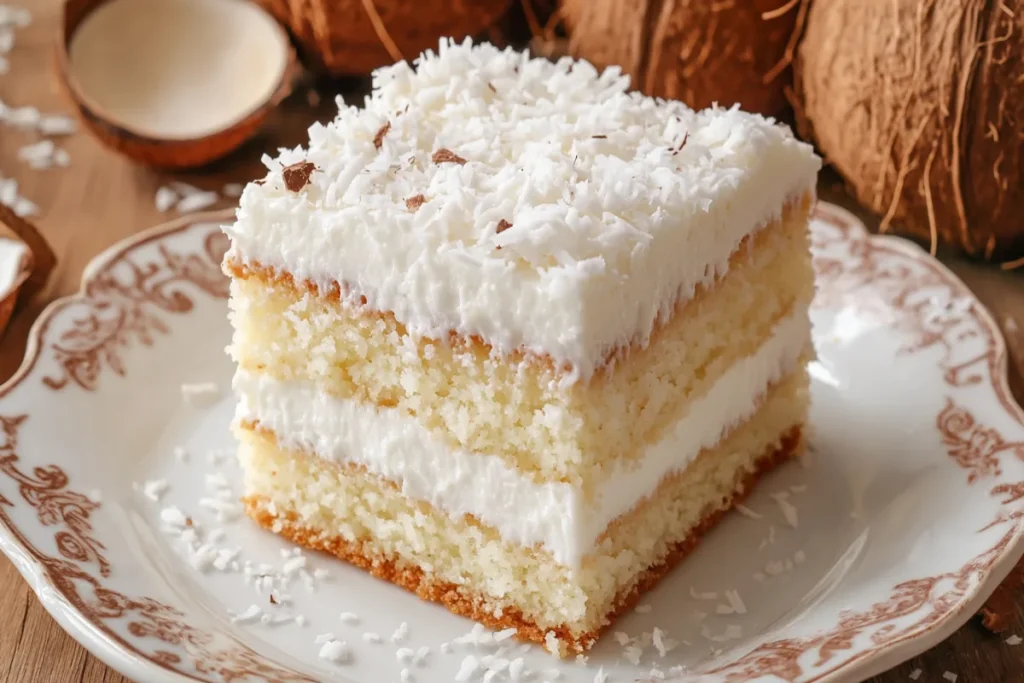 Does coconut cake need to be refrigerated overnight without?