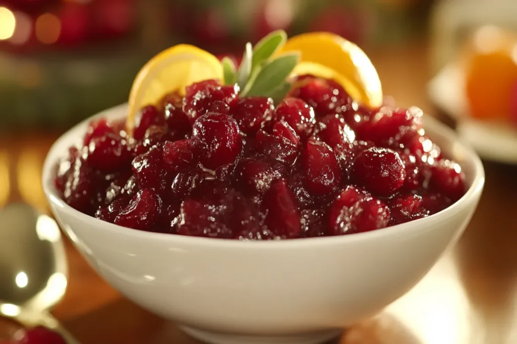 ocean spray cranberry sauce recipe