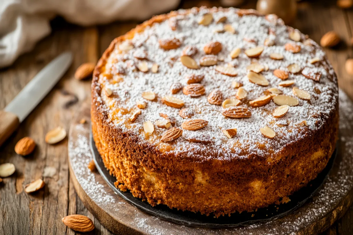 almond nut cake recipe