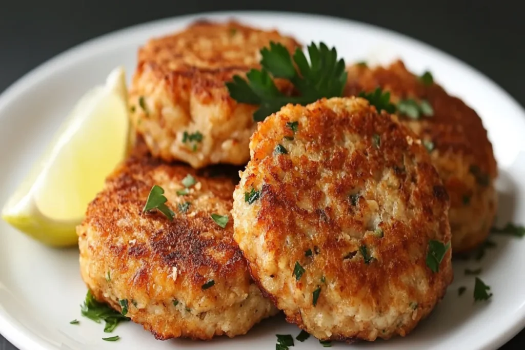 How do you keep salmon patties from falling apart?