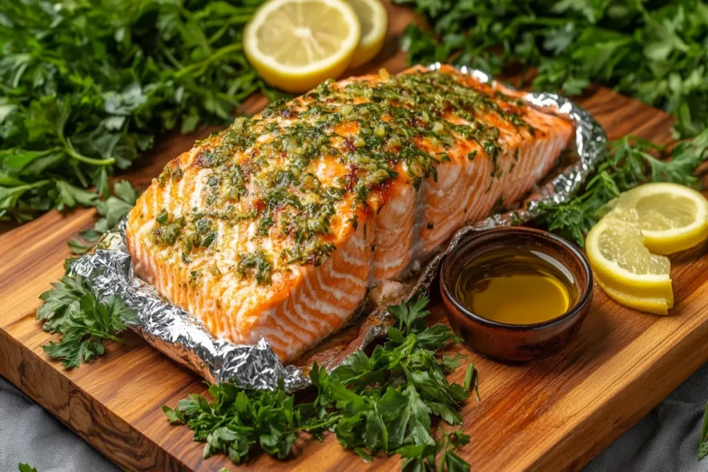 Should salmon be baked covered or not?