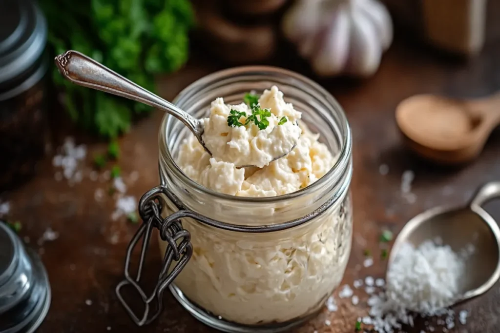 What is horseradish sauce made of?