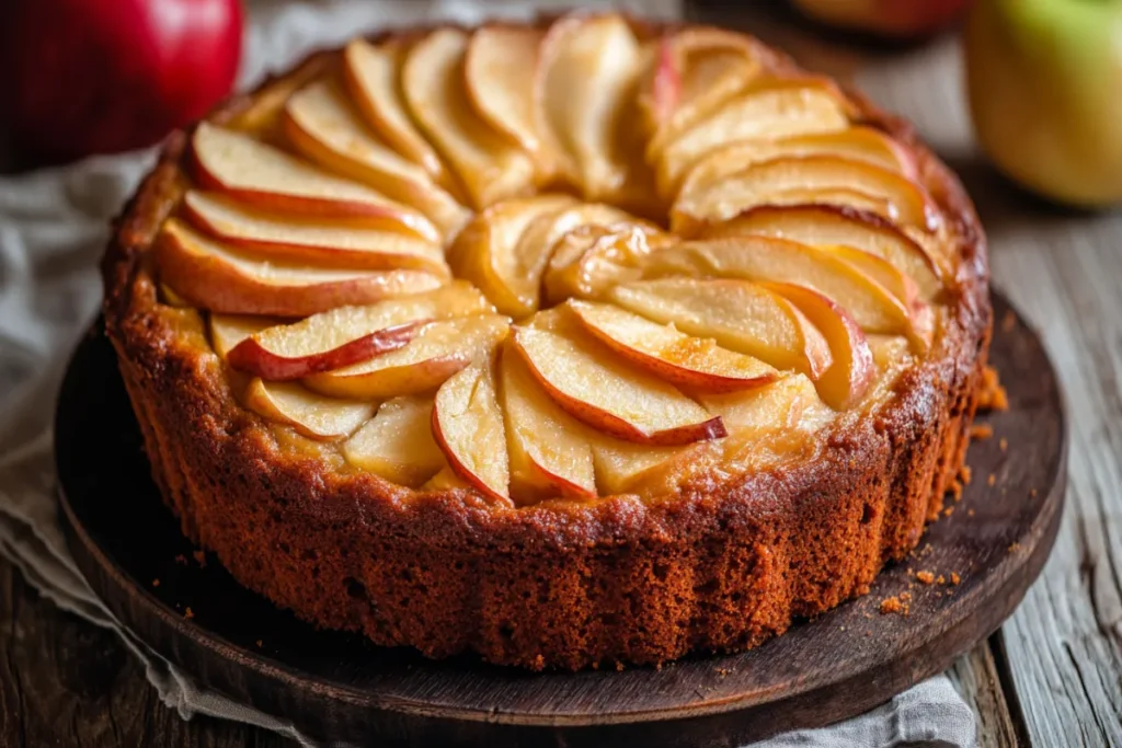 Why is my apple cake soggy?