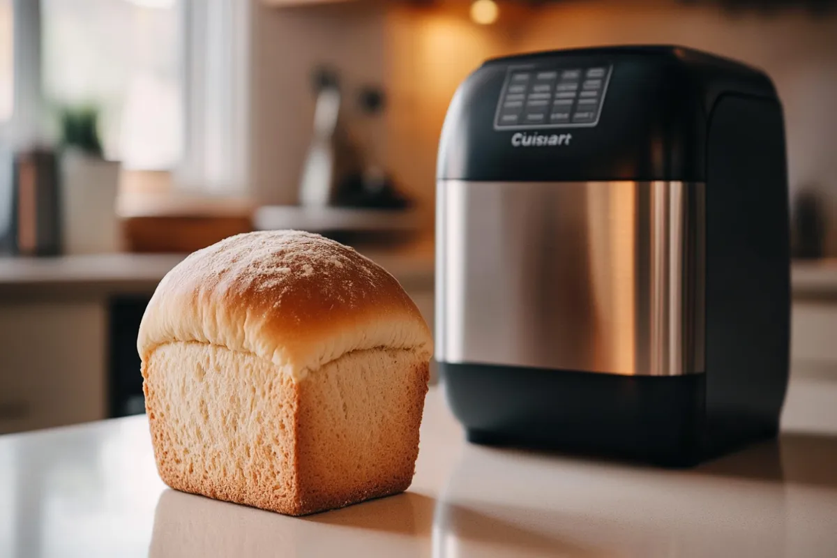 How do you bake bread in a Cuisinart?