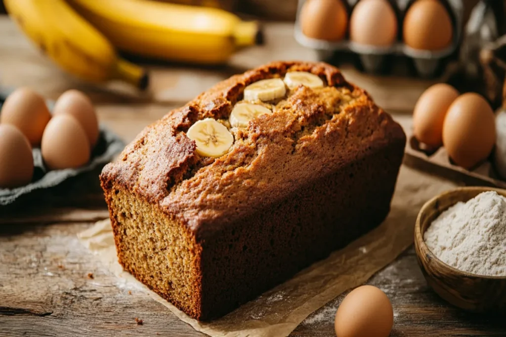 Why does banana bread call for baking soda instead of baking powder?