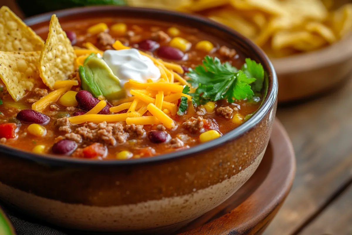 original taco soup recipe