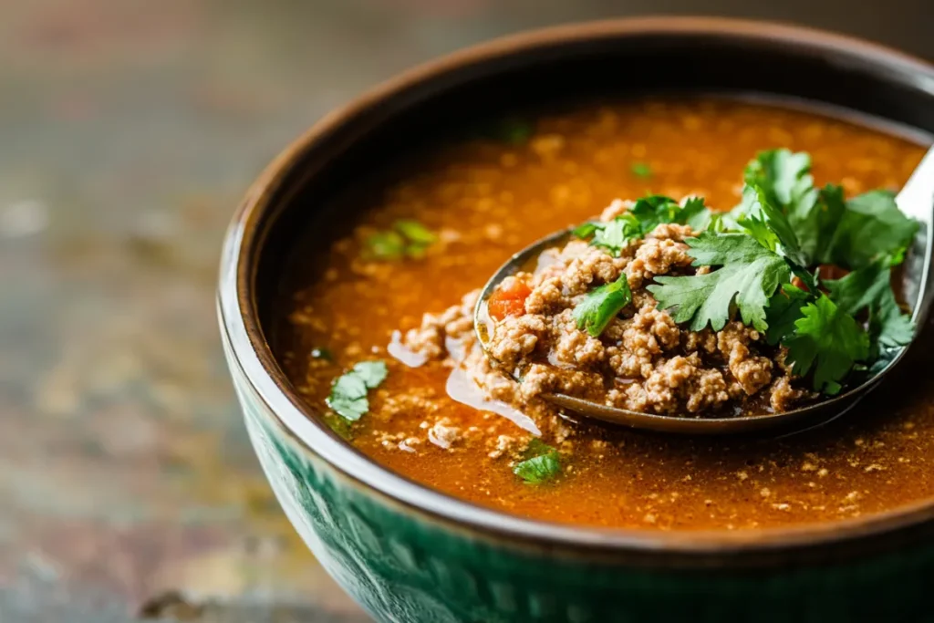 How can I thicken my taco soup?