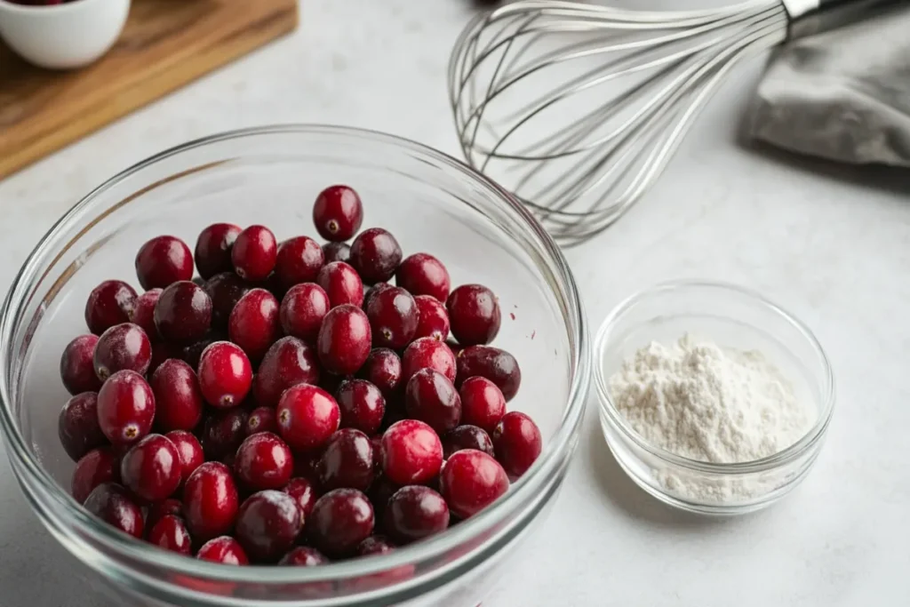 Why did my cranberry bread turn green?