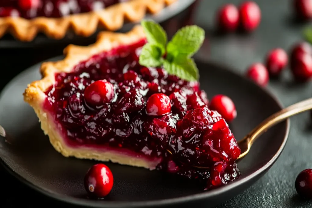 Do I need to cook cranberries before baking?