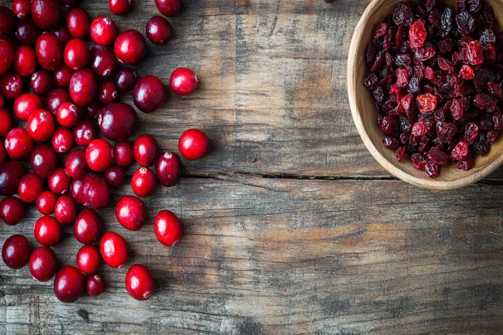 Are fresh or dried cranberries better for baking?