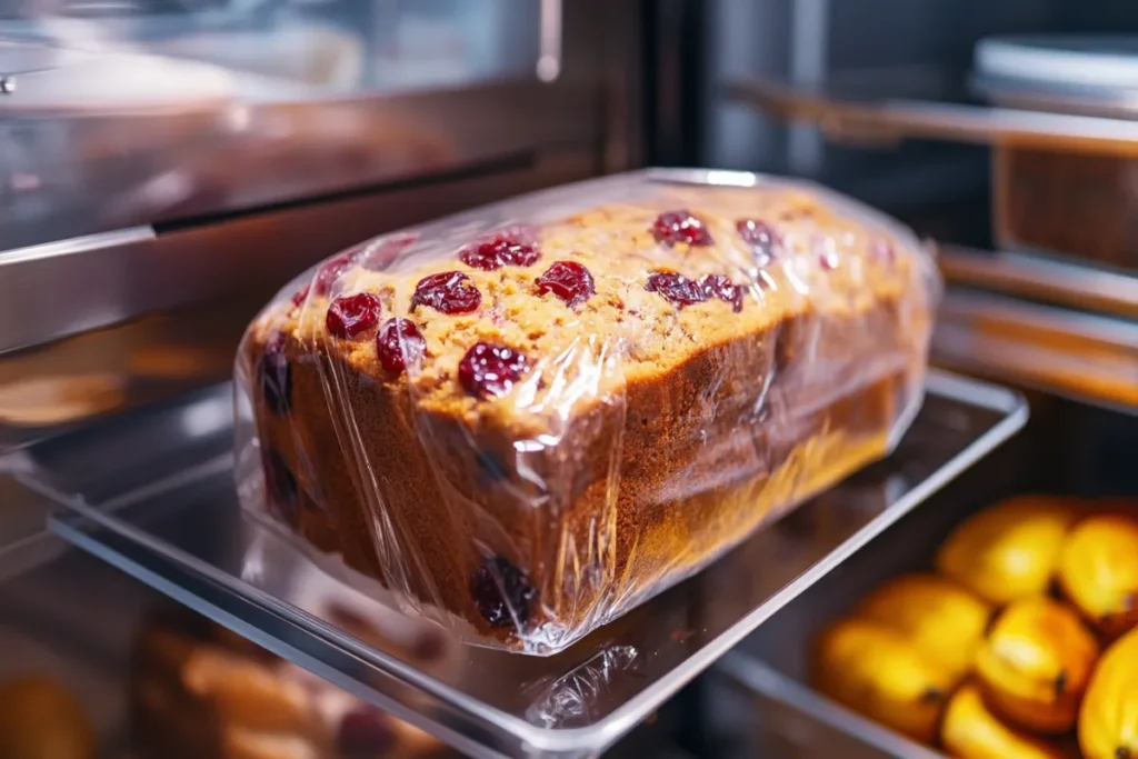 Should you refrigerate cranberry bread?
