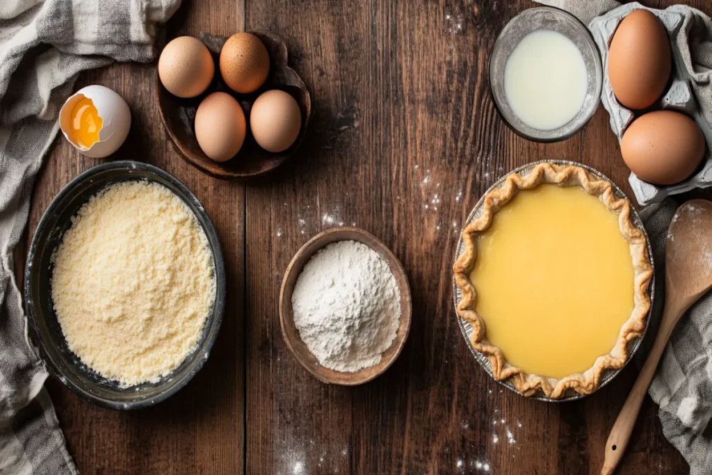 What's the difference between a chess pie and a custard pie?