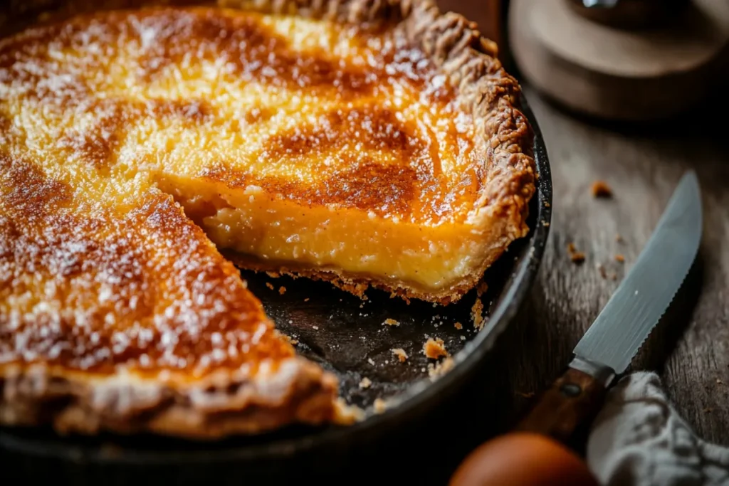 What's the difference between a chess pie and a custard pie?