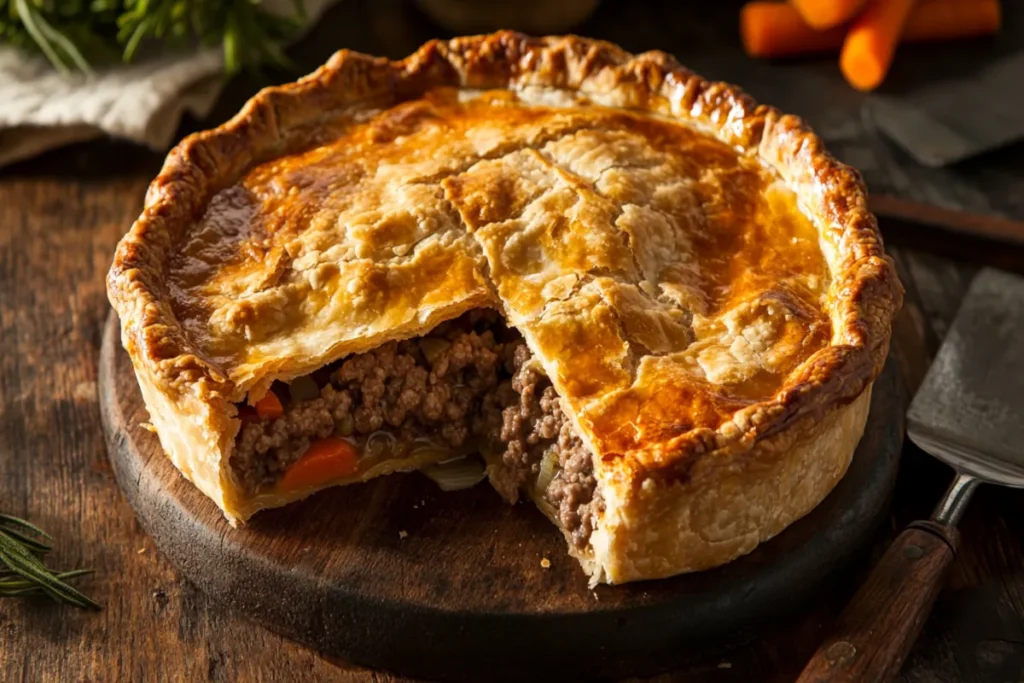 What is the meat in meat pies made of?