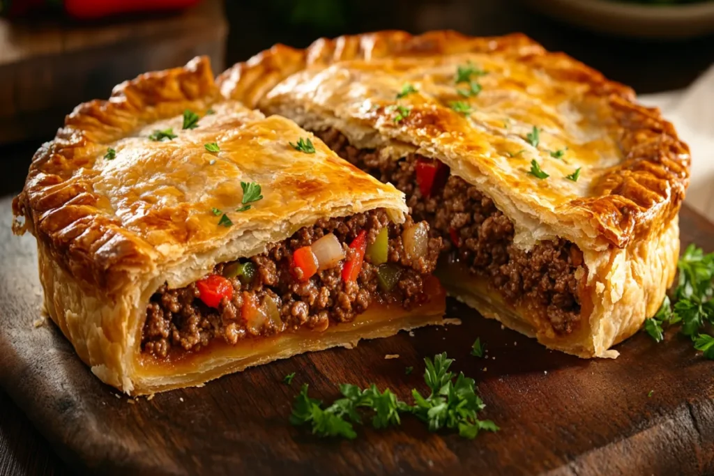 What is a meat pie called in America?