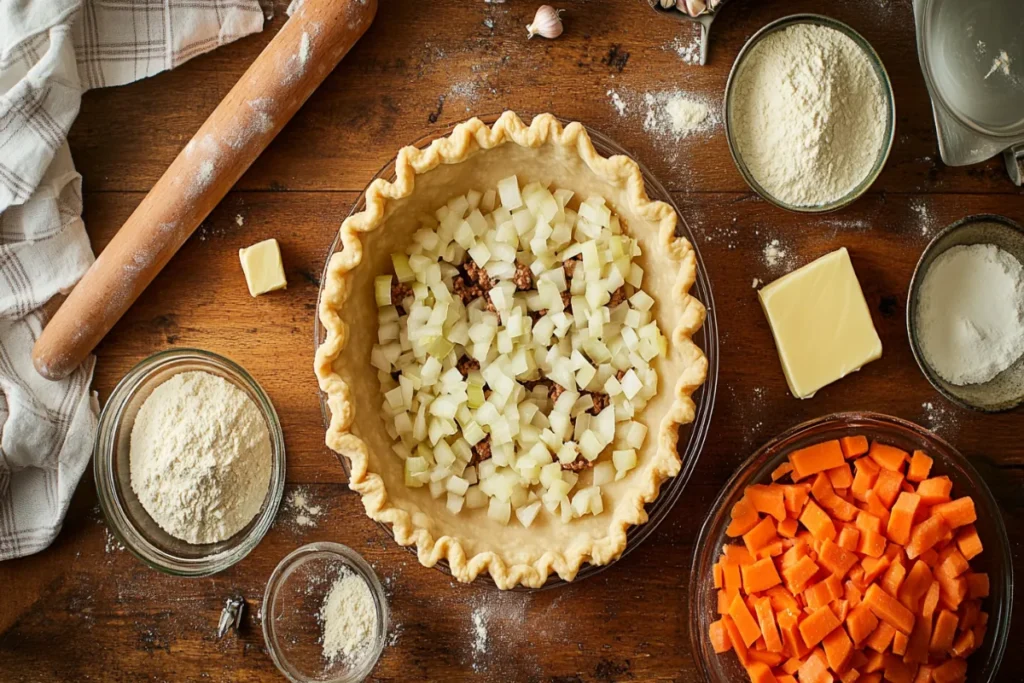 What is the best thickener for meat pies?