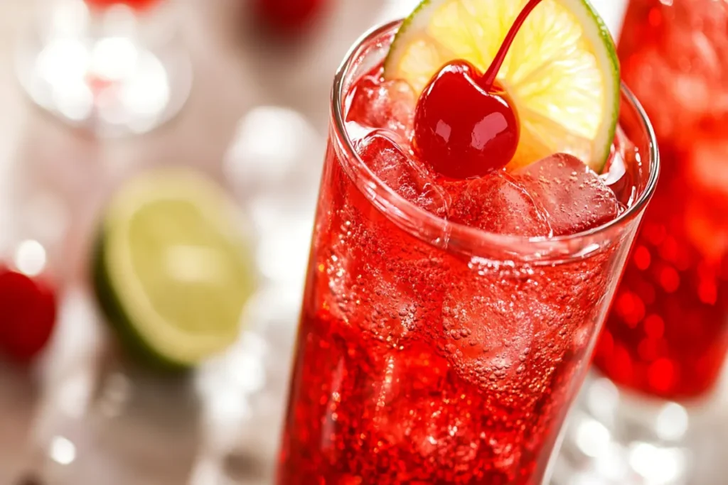 Is Shirley Temple made with Sprite or ginger ale?