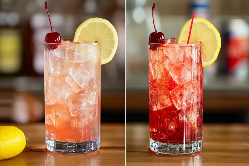 Is Shirley Temple made with Sprite or ginger ale?