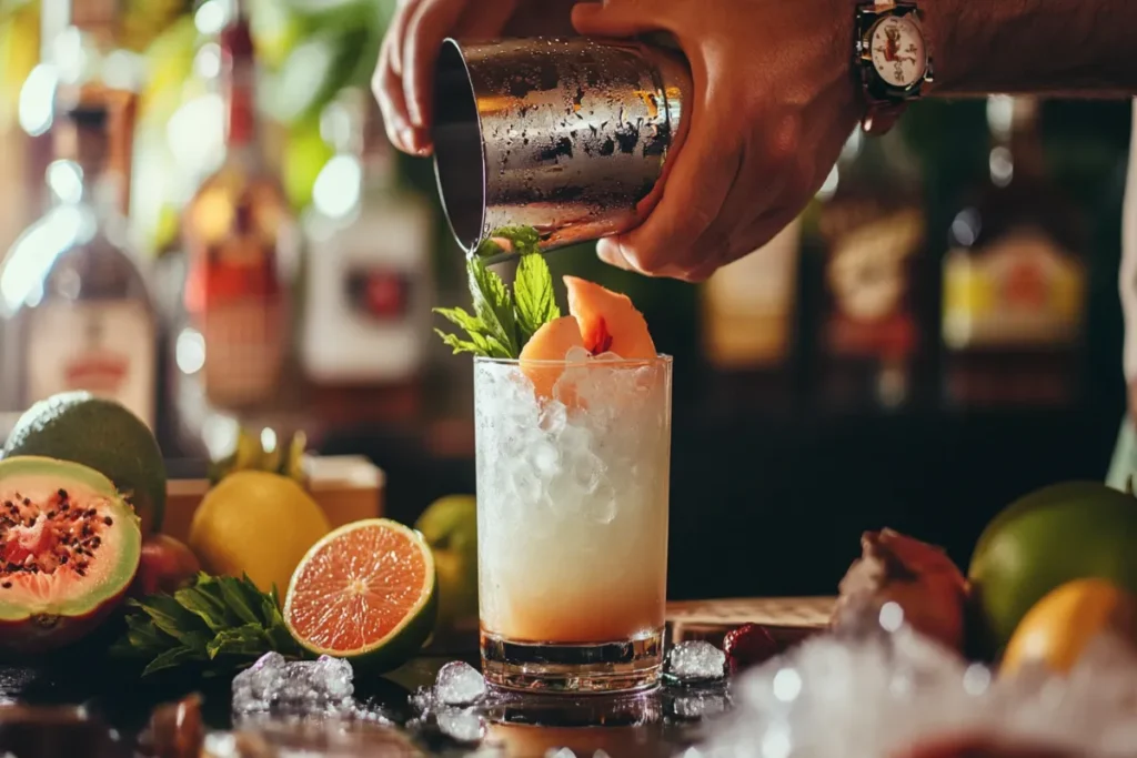 What is in a Bacardi Hurricane?