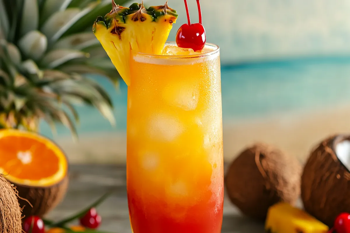 what is Bahama Mama drink made of