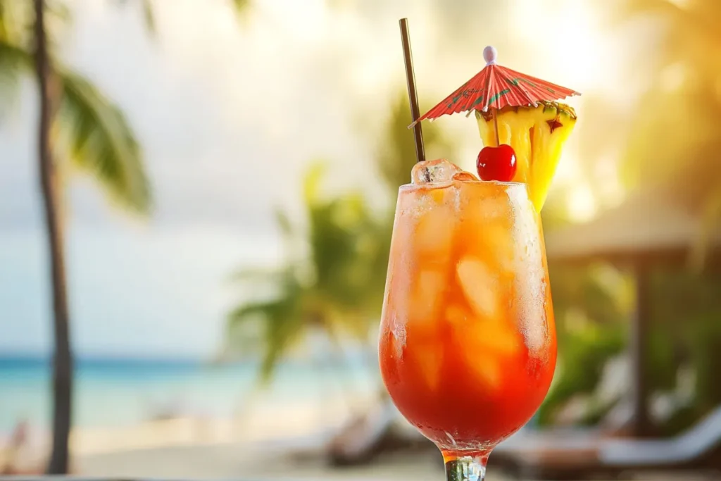 What's the difference between mai tai and bahama mama?