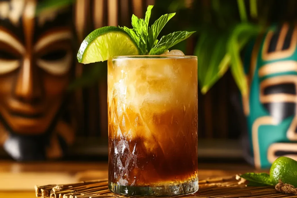 What's the difference between mai tai and bahama mama?